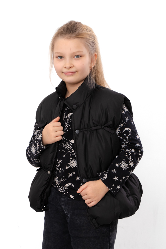 Жилетка для дівчинки